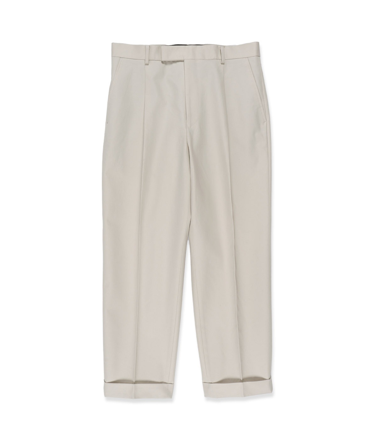 PLEATED TROUSERS (TYPE-2)【IVORY】