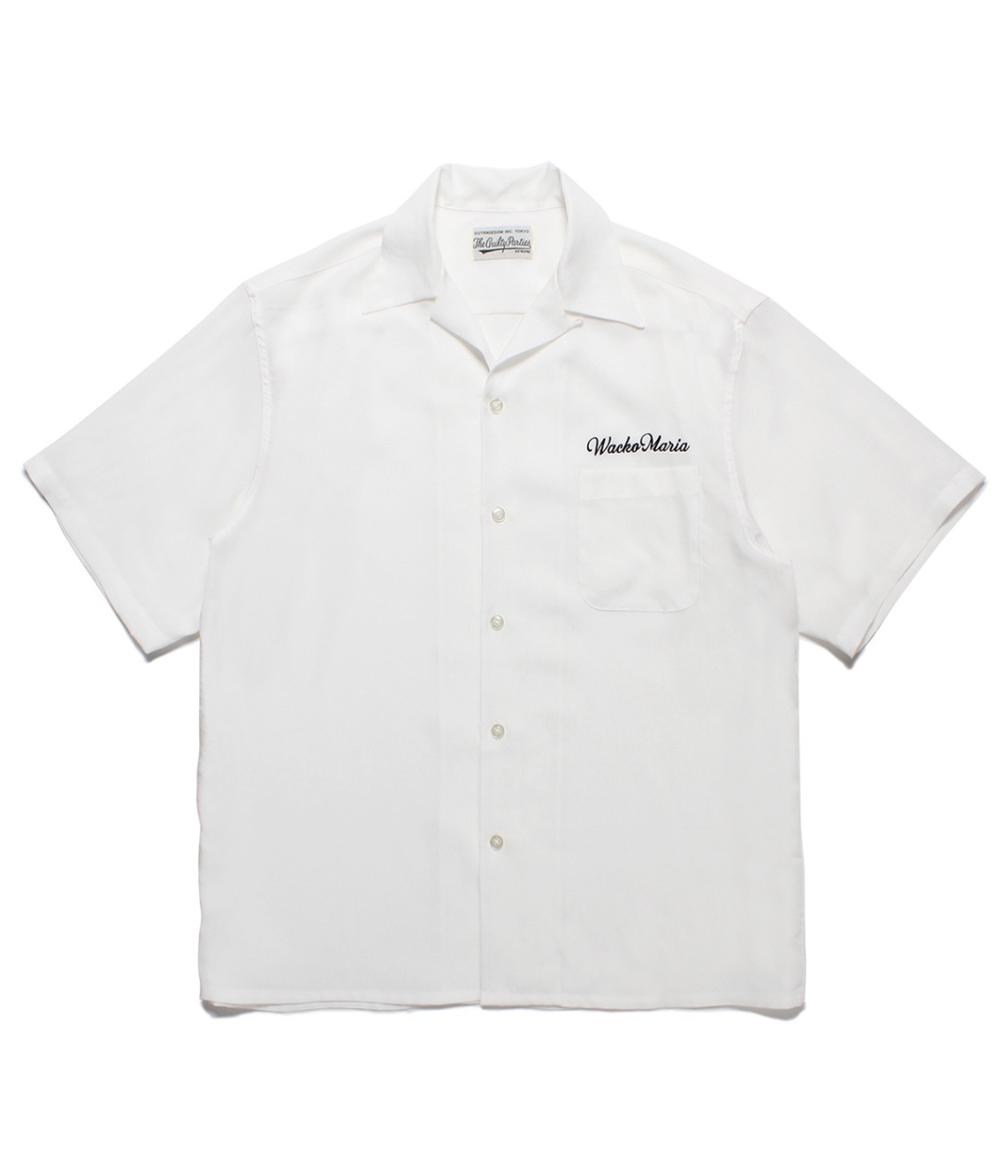 50'S SHIRT S/S (TYPE-2)【WHITE】｜WACKO MARIA｜MELTING POT（正規