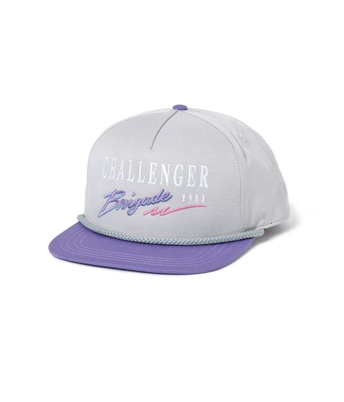 SIGNATURE CAP【GRAY×PURPLE】