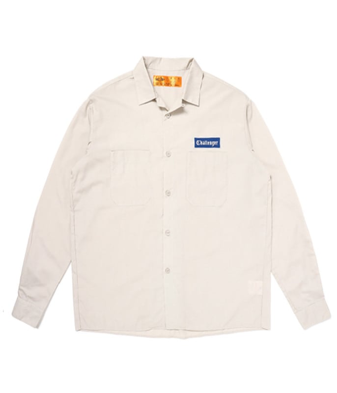 L/S WORKER SHIRT【BEIGE】