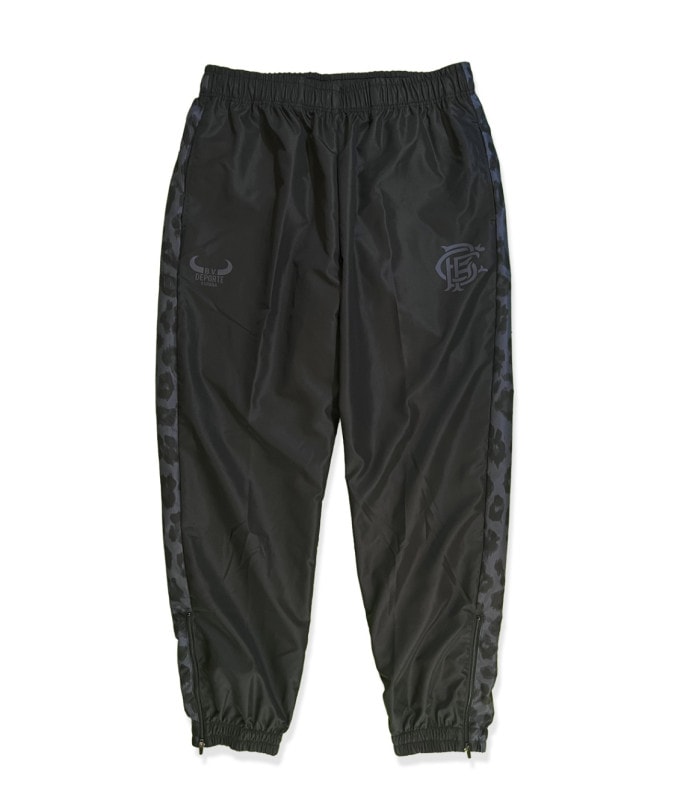 BUENA VISTA DEPORTE PRINT TRACK PANTS (LEOPARD/SOLID)【MONO】