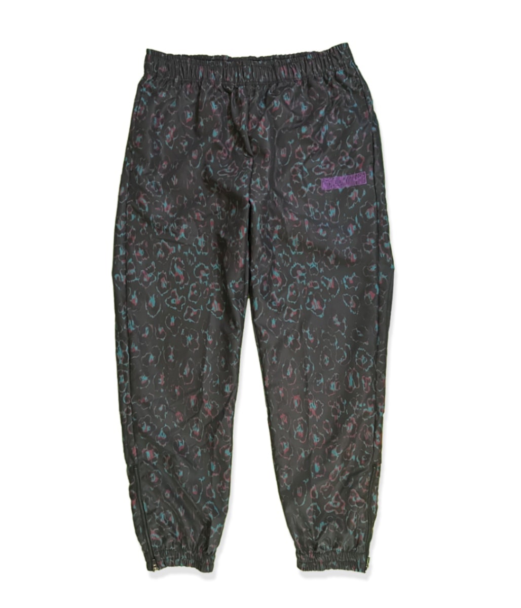 YOI YOI GION PRINT TRACK PANTS (LEOPARD)【CRAZY】