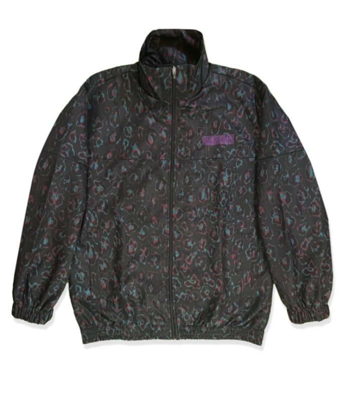 YOI YOI GION PRINT TRACK JACKET (LEOPARD)【CRAZY】