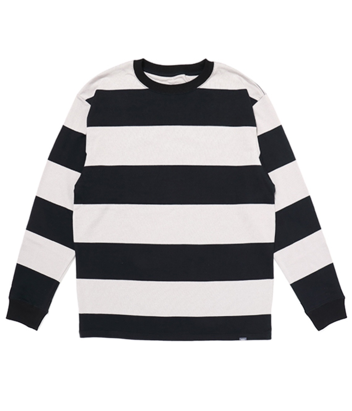 【Mサイズ】SOL - Border L/S Tee (GRAY&RED) Graphpaper - グラフペーパー 25AW Gradient Border L/S Tee