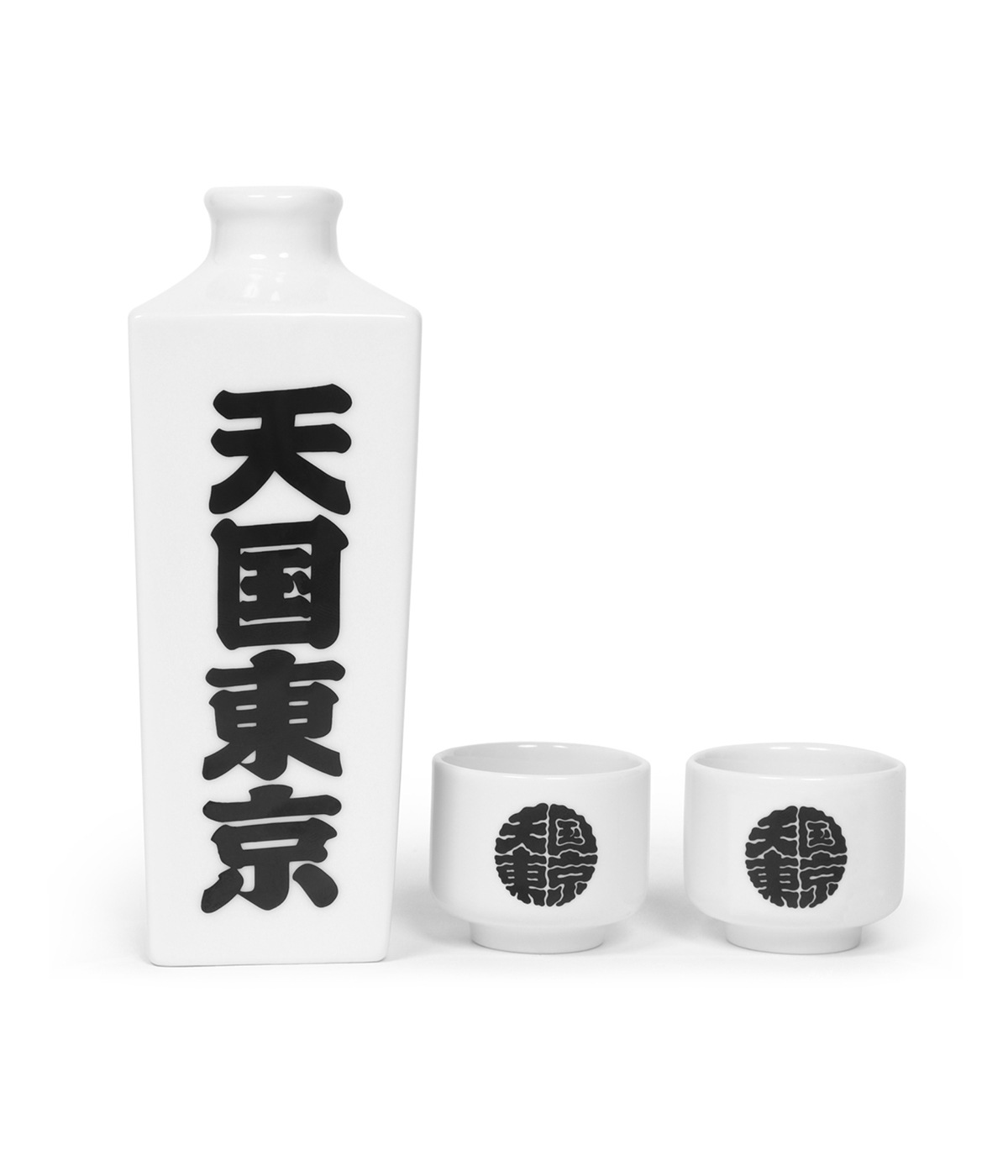 SAKE BOTTLE & CUP【WHITE】