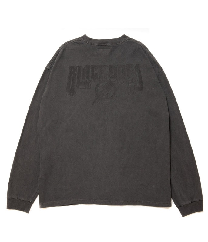 B.D.B LS TEE【CHARCOAL】