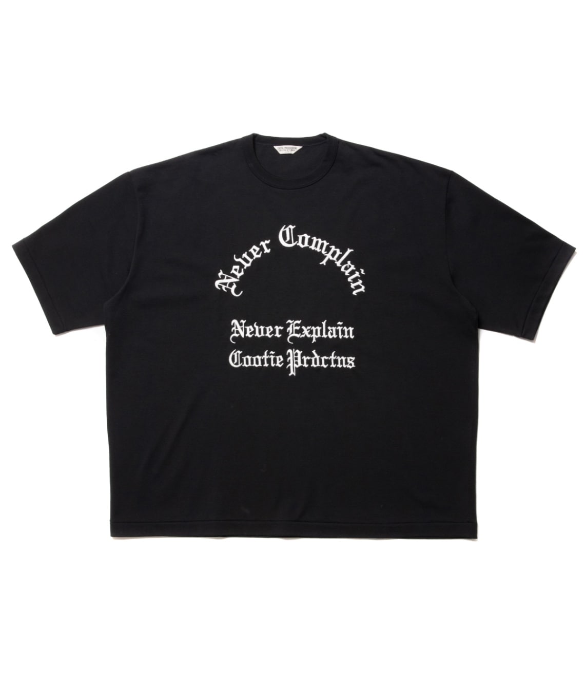 トップス Recycle Suvin Heavy Oz S/S Tee (NCNE) Recycle Suvin Heavy Oz S/S Tee (NCNE)【BLACK】｜COOTIE