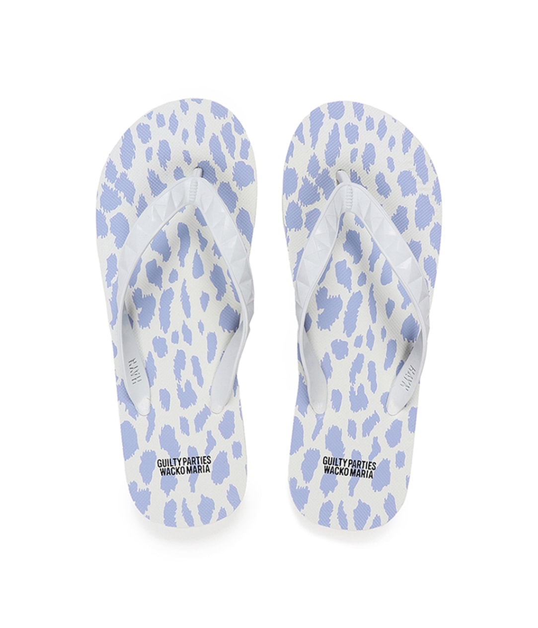 HAYN / LEOPARD BEACH SANDALS【PURPLE】｜WACKO MARIA｜MELTING POT