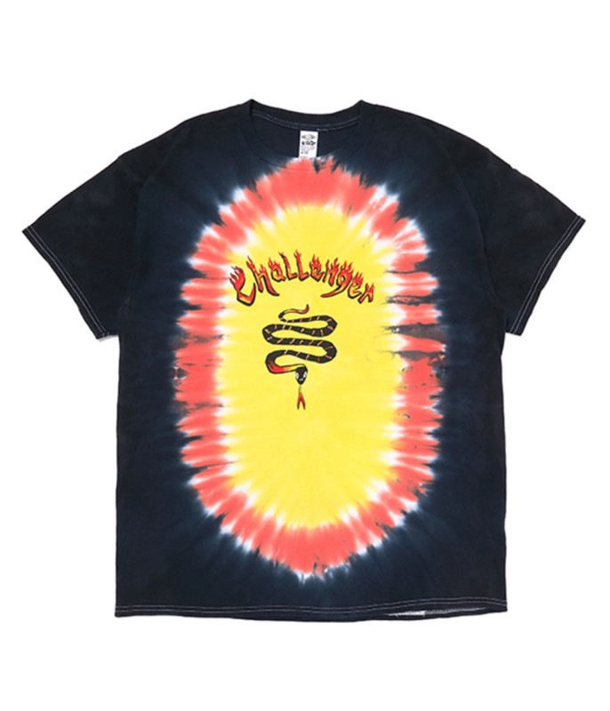 TIE DYE BURNING SNAKE TEE【TIE DYE】