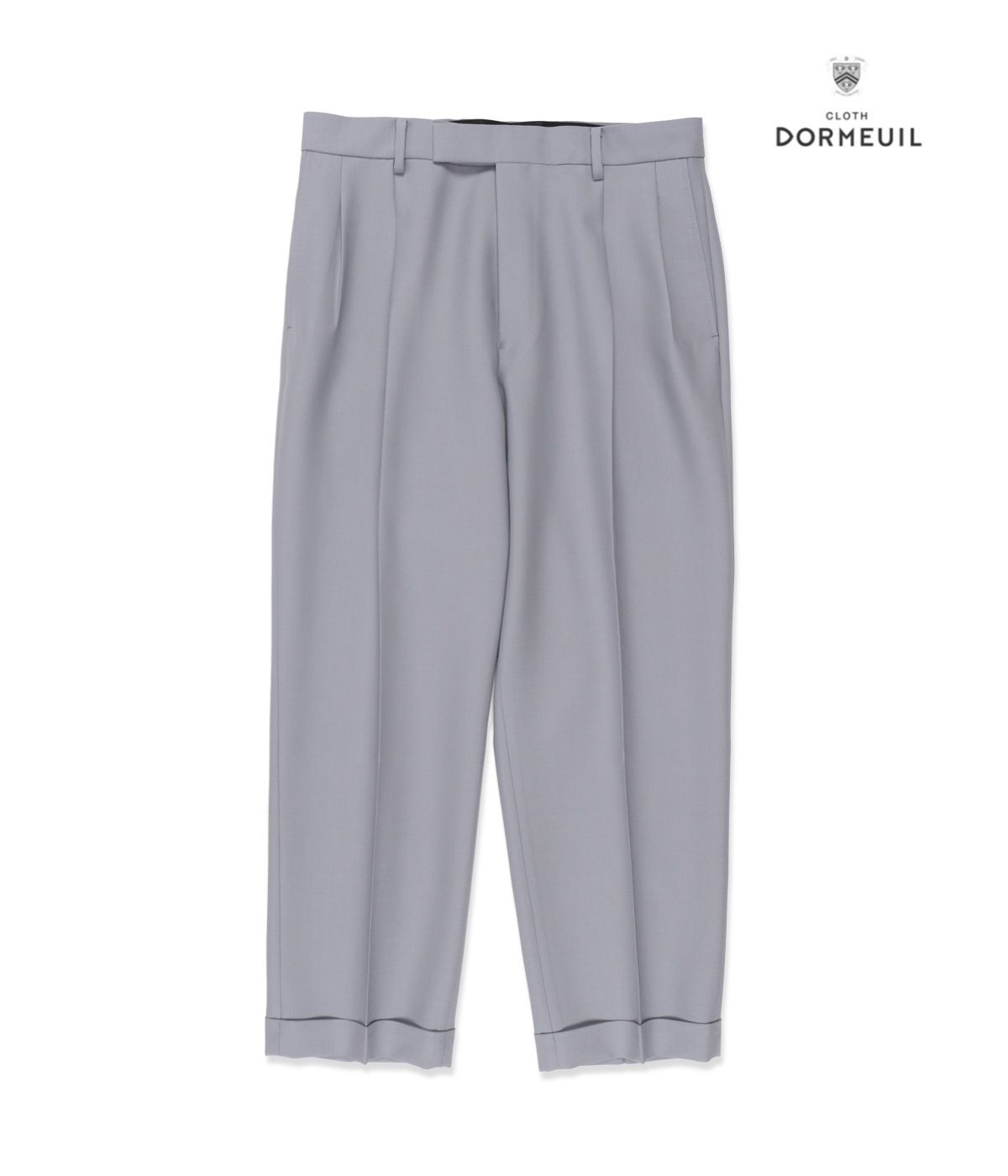 DORMEUIL / DOUBLE PLEATED TROUSERS【L-PURPLE】｜WACKO MARIA