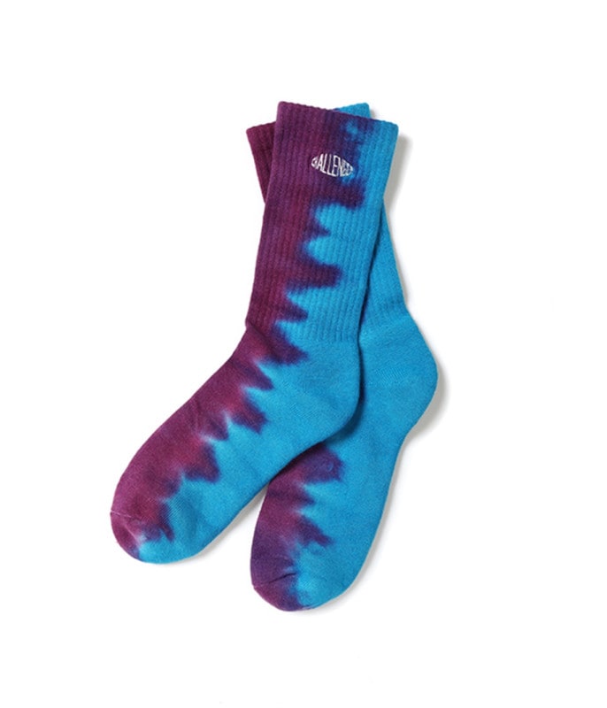 FLAME TIE DYE SOCKS【2 Colors Available】