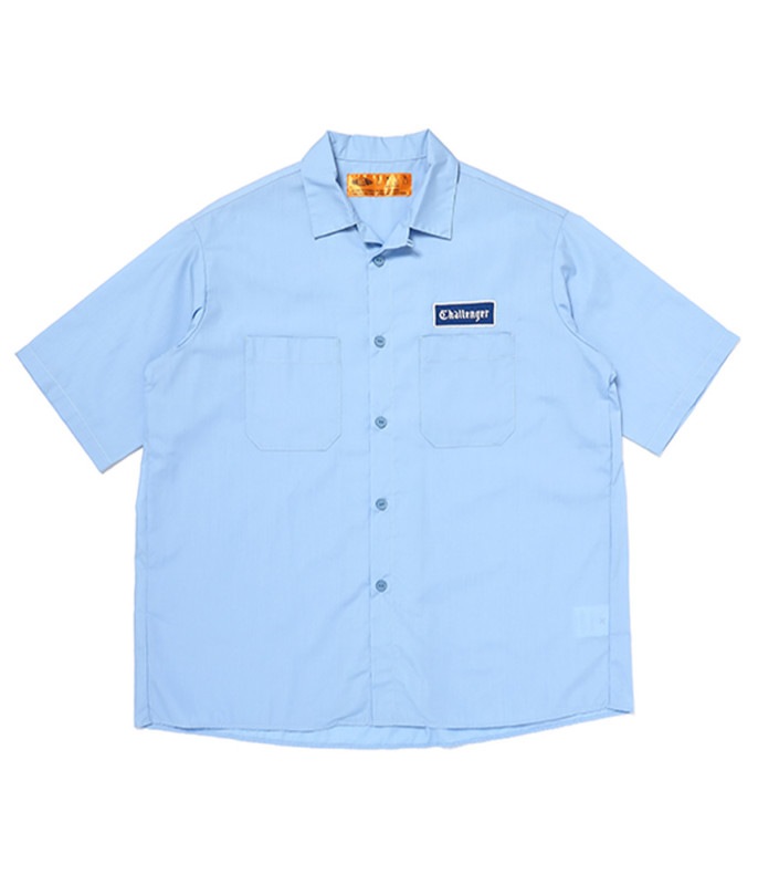 S/S WORKER SHIRT【SAX】