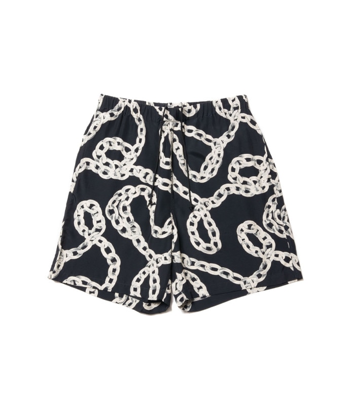 Rayon Easy Shorts【BLACK】