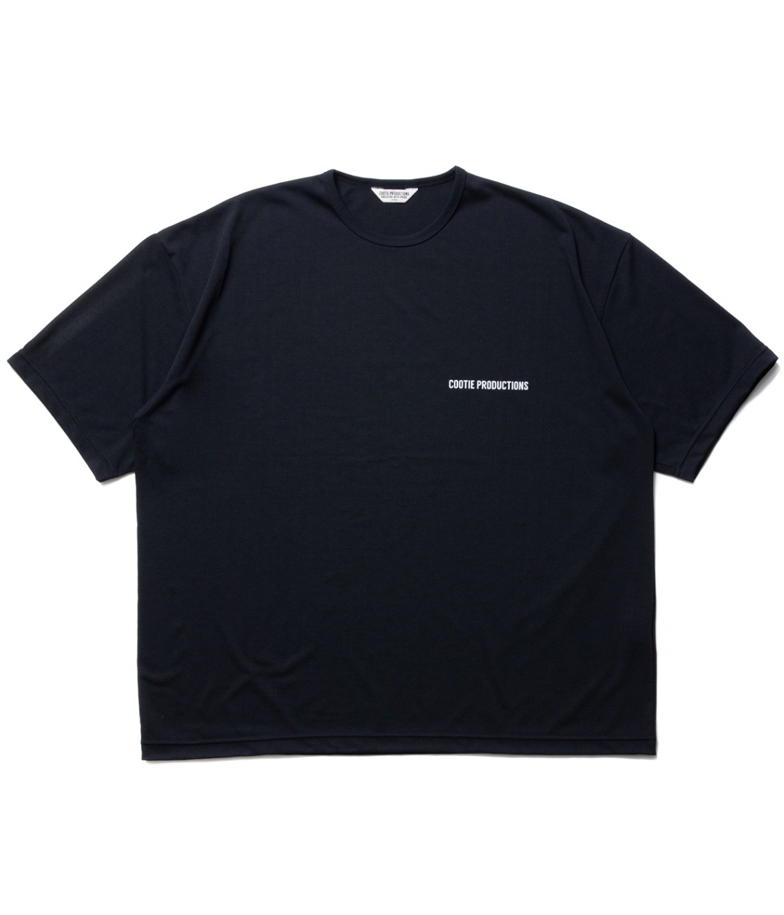 Dry Tech Jersey Oversized S/S Tee　size L Dry Tech Jersey Oversized S/S Tee【BLACK】｜COOTIE