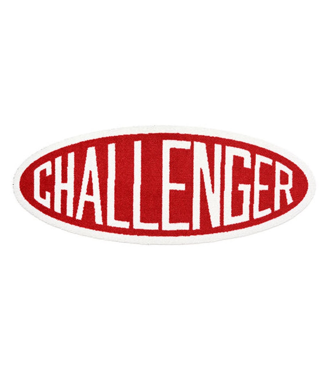 OVAL LOGO MAT【RED】｜CHALLENGER｜MELTING POT（正規取扱店・通販）