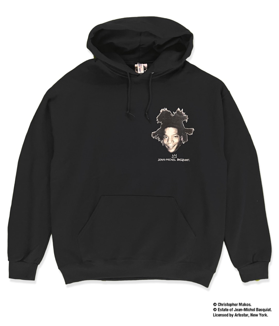 JEAN-MICHEL BASQUIAT / PULLOVER HOODED SWEAT SHIRT【BLACK】｜WACKO