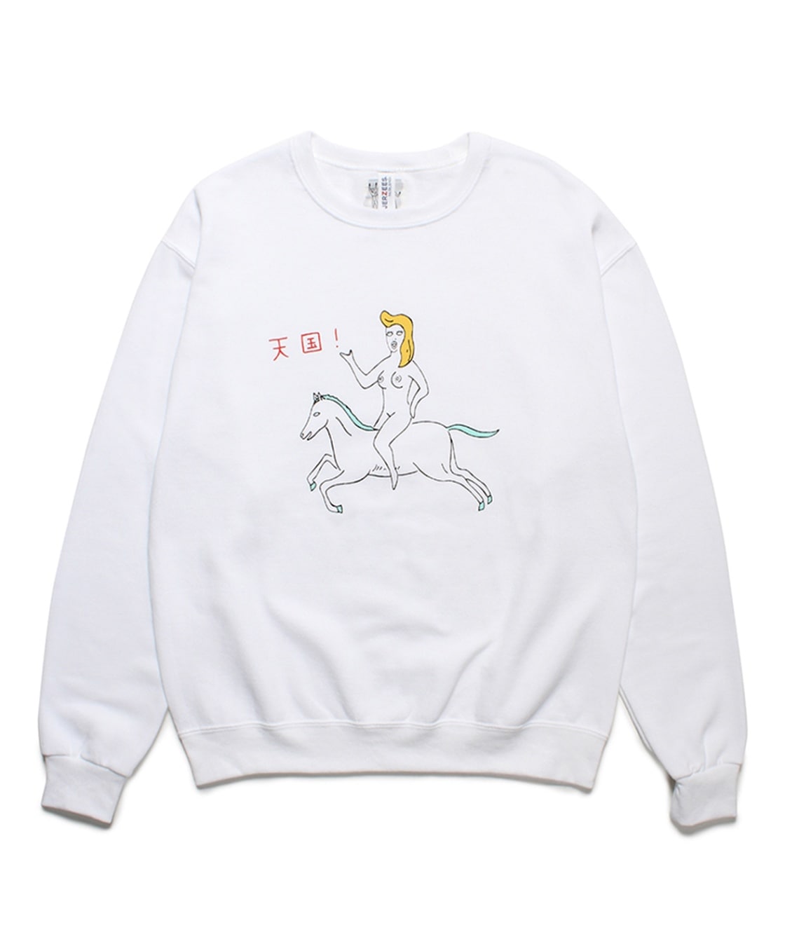 WACKO MARIA 世界平和プロジェクト スウェット WACKO MARIA/世界平和プロジェクト / SWEAT SHIRT（BLACK）［クルー
