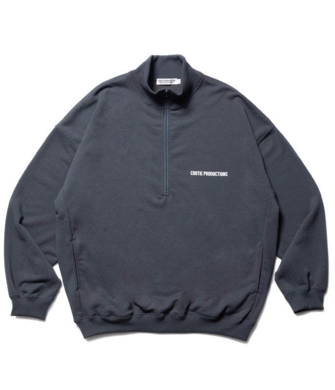 Dry Tech Sweat Half Zip Pullover【GRAY】