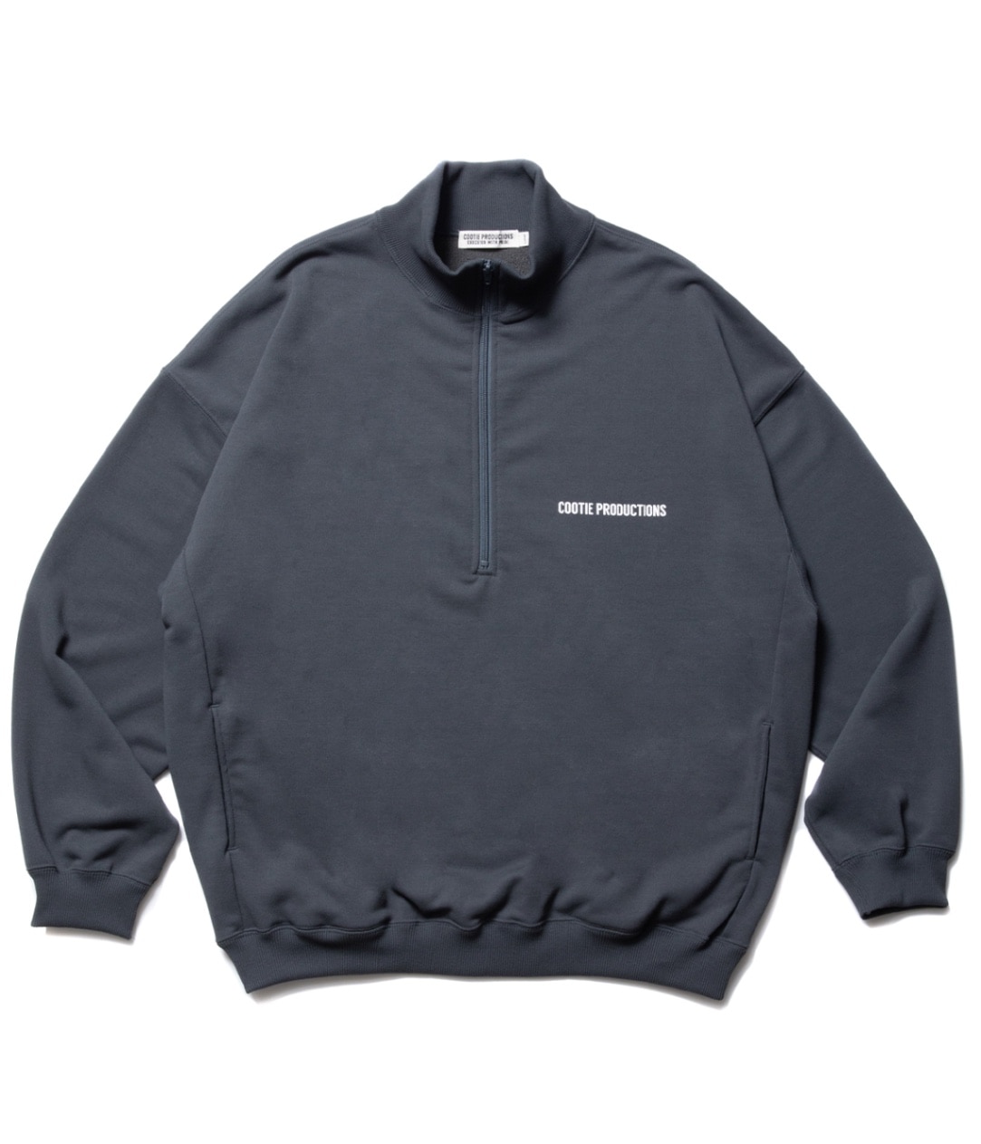 トップス COOTIE Dry Tech Sweat Half Zip Pullover Dry Tech Sweat Half Zip Pullover【GRAY】｜COOTIE PRODUCTIONS
