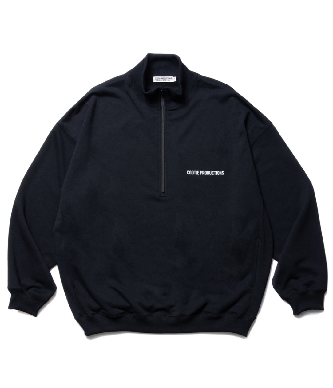 トップス COOTIE Dry Tech Sweat Half Zip Pullover Dry Tech Sweat Half Zip Pullover【BLACK】｜COOTIE PRODUCTIONS