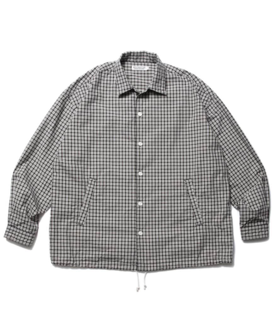 Check Weather Cloth O/C Jacket【BLACK】｜COOTIE PRODUCTIONS
