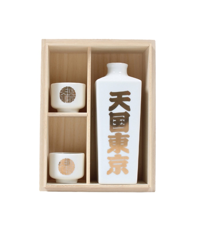 天国東京 SAKE SET【WHITE-GOLD】