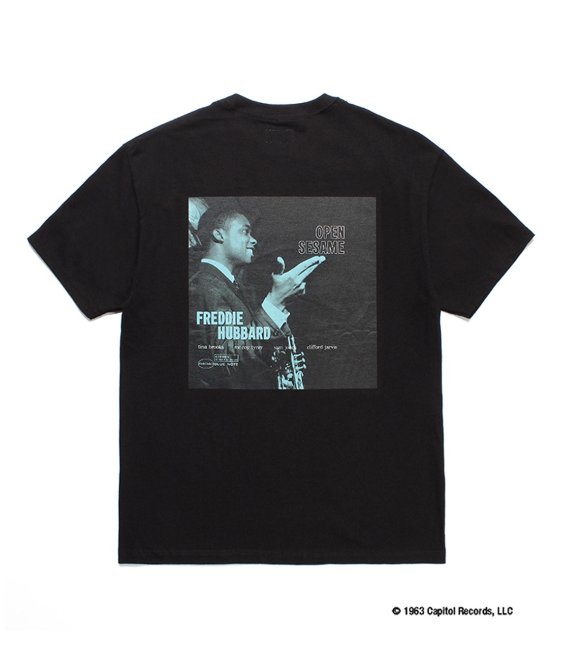 BLUE NOTE / CREW NECK T-SHIRT (TYPE-3)【BLACK】