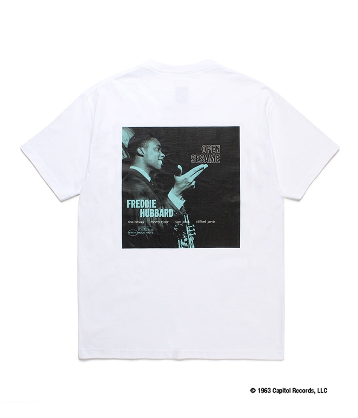 BLUE NOTE / CREW NECK T-SHIRT (TYPE-3)【WHITE】