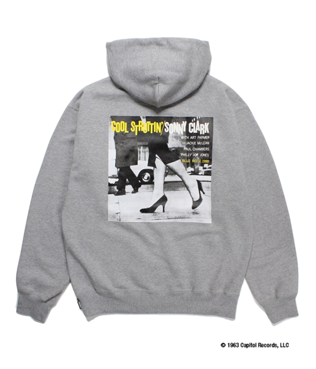 BLUE NOTE / MIDDLE WEIGHT PULLOVER HOODED SWEAT SHIRT (TYPE-2 