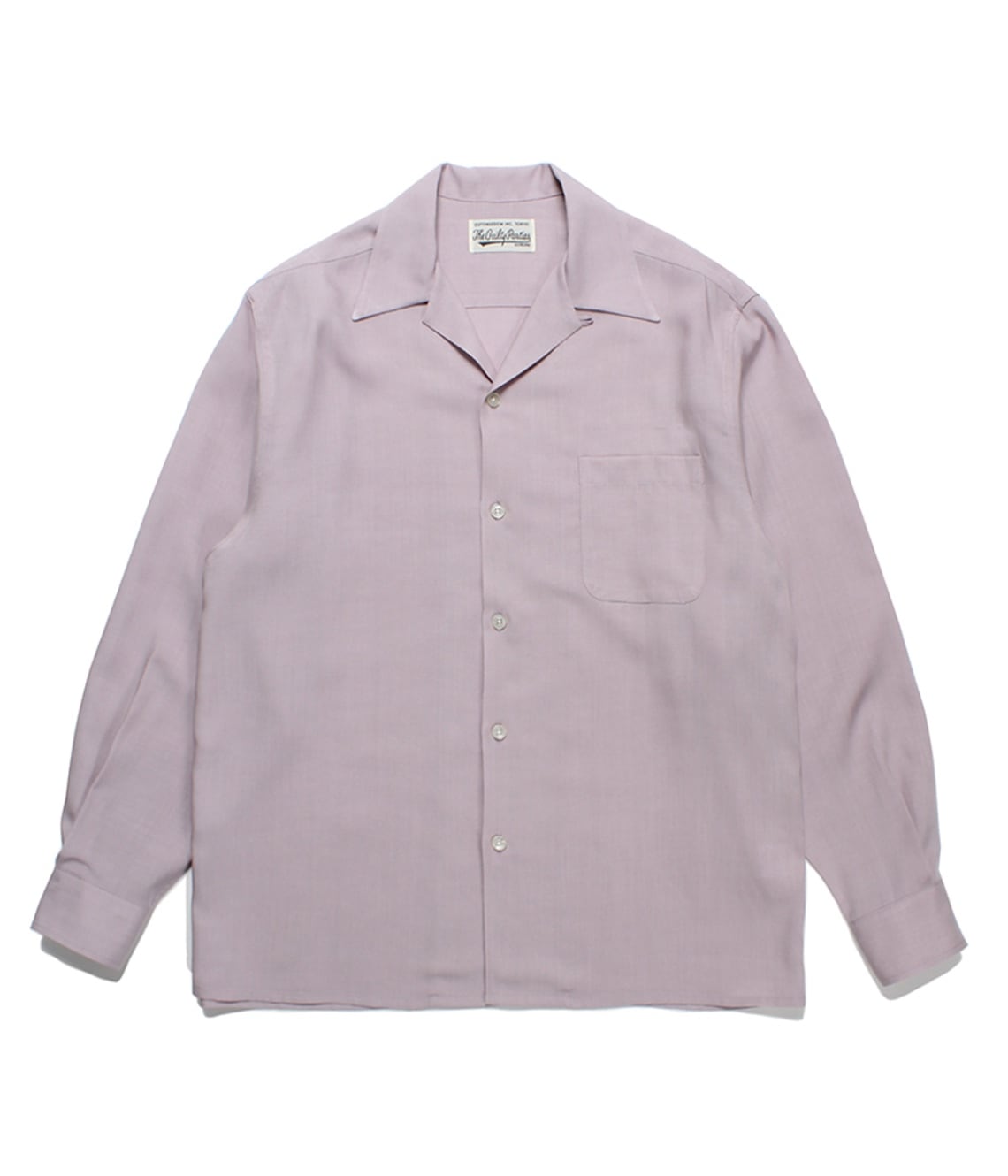 50'S OPEN COLLAR SHIRT (TYPE-1)【PURPLE】