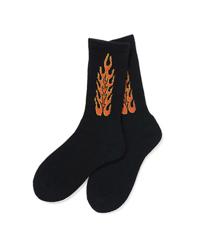 FLAMES SOCKS【2 Colors Available】