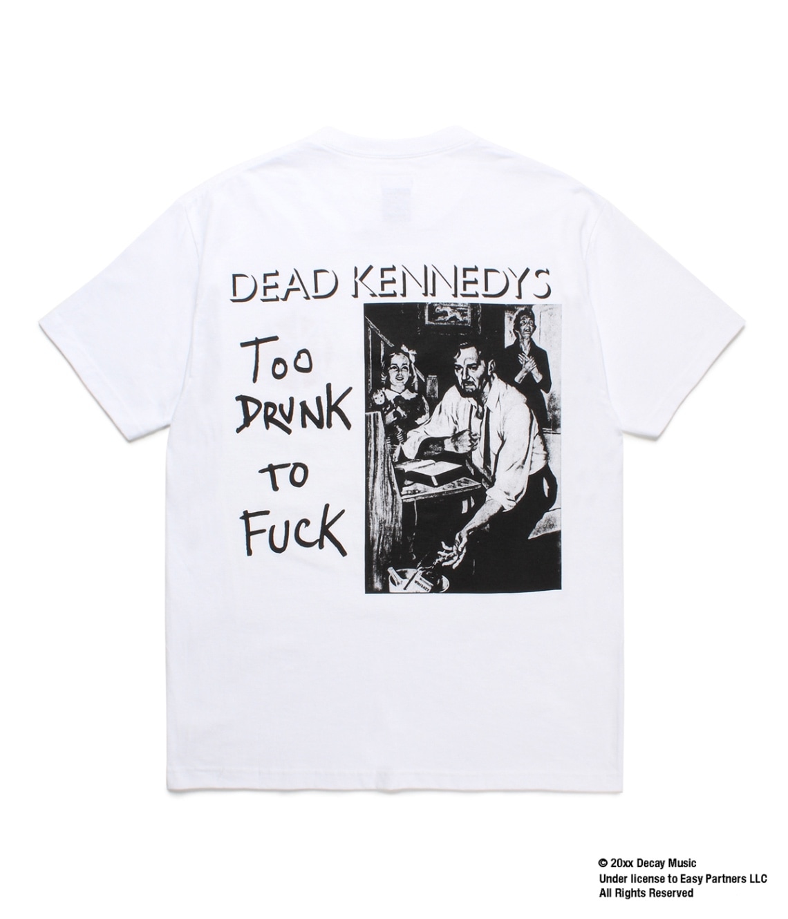 DEAD KENNEDYS / CREW NECK T-SHIRT【WHITE】｜WACKO MARIA｜MELTING