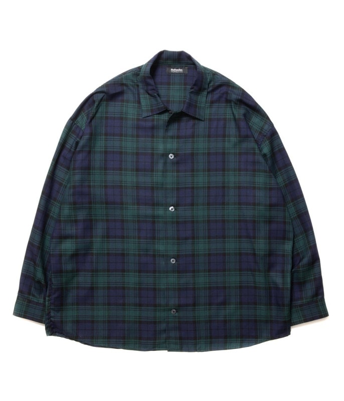 R9 CHECK SHIRT【GREEN】