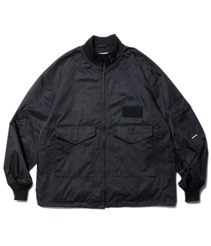 Memory Polyester Twill WEP Jacket【BLACK】