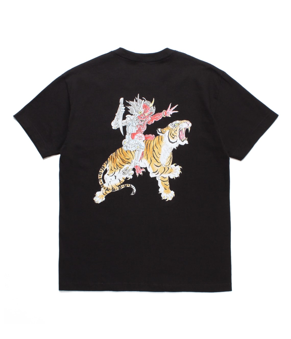TIM LEHI / CREW NECK T-SHIRT【BLACK】｜WACKO MARIA｜MELTING POT