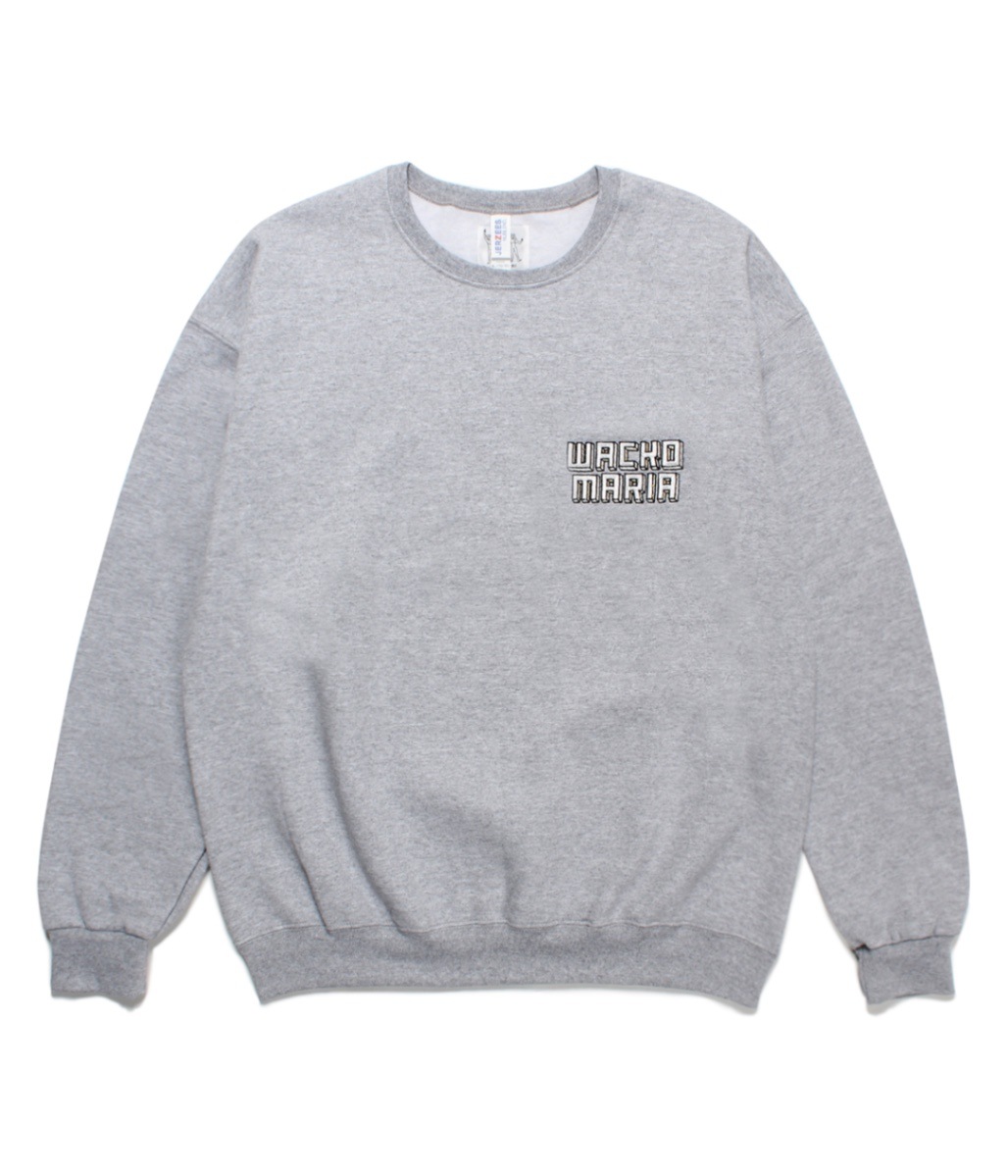 世界平和プロジェクト / CREW NECK SWEAT SHIRT (TYPE-5)【GRAY  