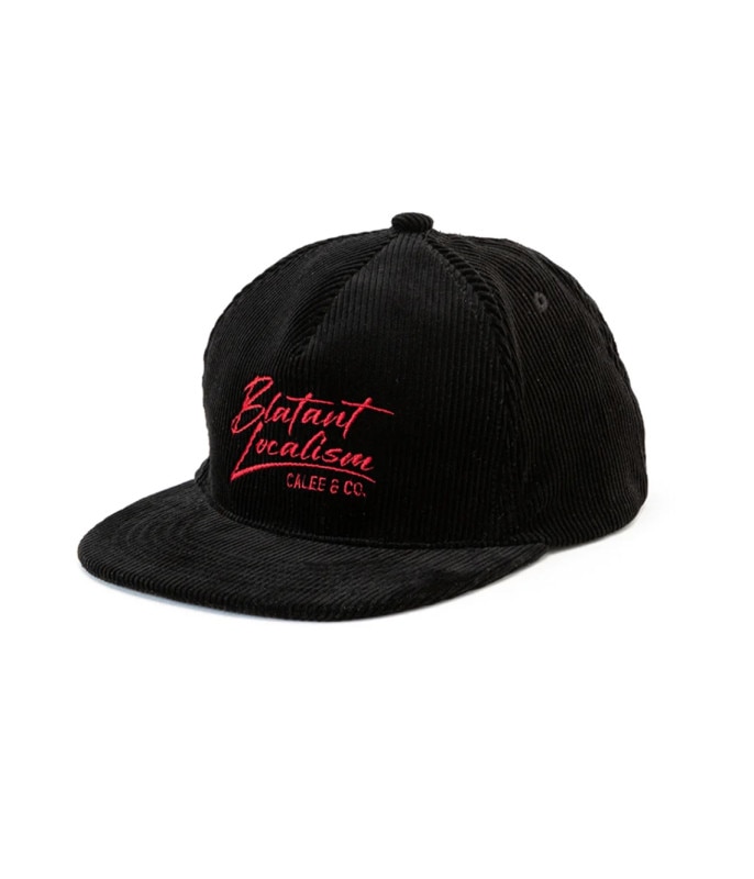 EMBROIDERY CORDUROY CAP【3 Colors Available】