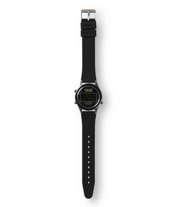 ×VAGUE WATCH SPORT TYPE DEGITAL WATCH【BLACK】