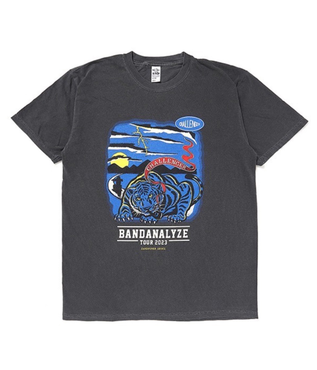 B.D SOUTH TIGER TEE【BLACK】｜CHALLENGER｜MELTING POT（正規取扱店