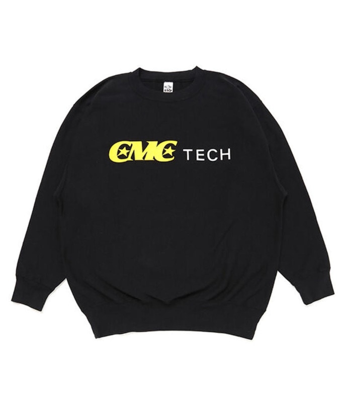 CMC TECH C/N SWEAT【BLACK】