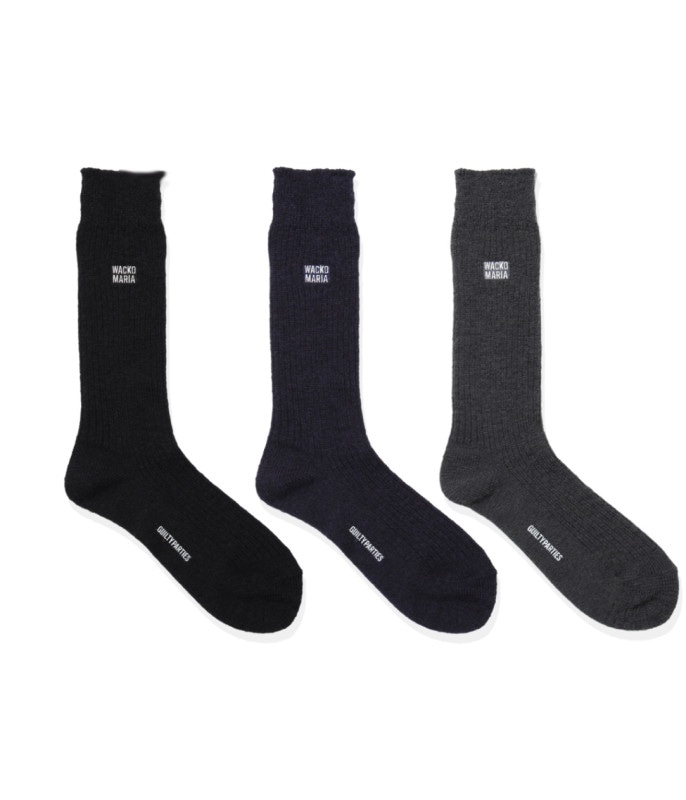 LOGO SOCKS【3 Colors Available】