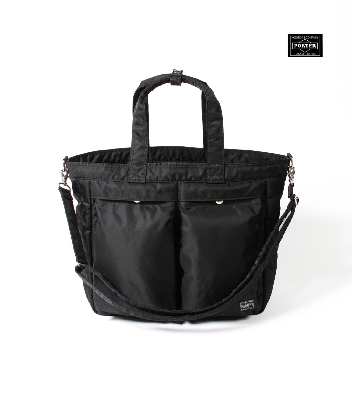 PORTER / 12 INCH RECORED BAG【BLACK】｜WACKO MARIA｜MELTING POT
