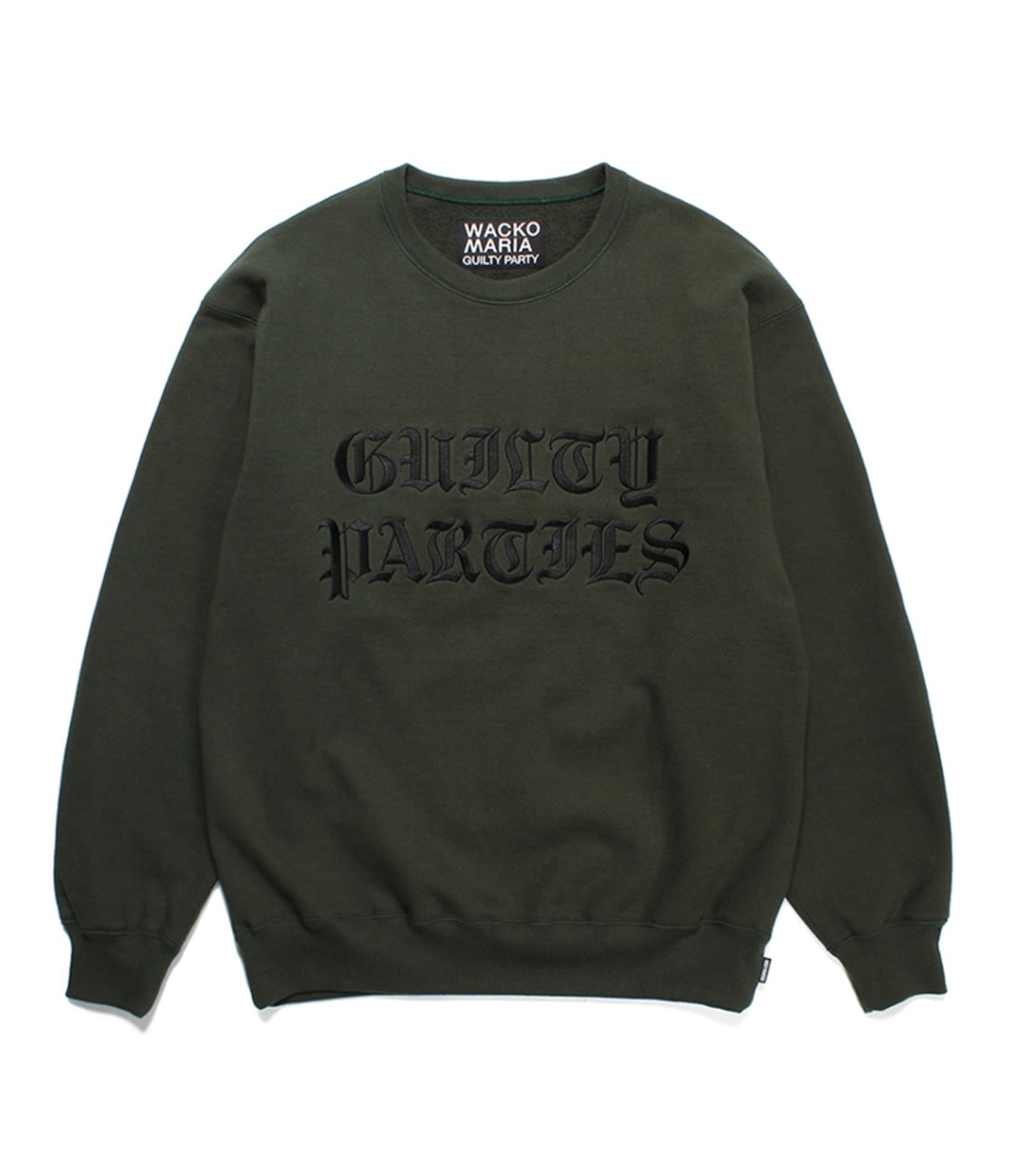 HEAVY WEIGHT CREW NECK SWEAT SHIRT (TYPE-3)【GREEN】