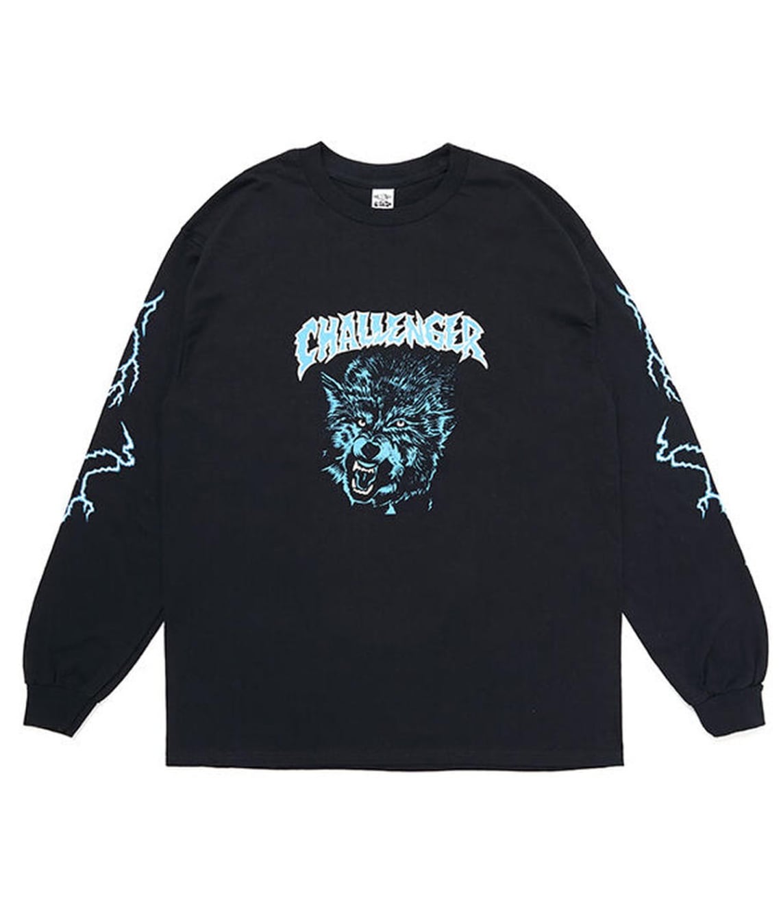 L/S WOLF TEE【BLACK】｜CHALLENGER｜MELTING POT（正規取扱店・通販）