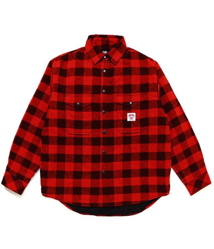 CHALLENGER ブァッファローチェック M CHALLENGER BUFFALO CHECK LINING SHIRT M 【公式通販】