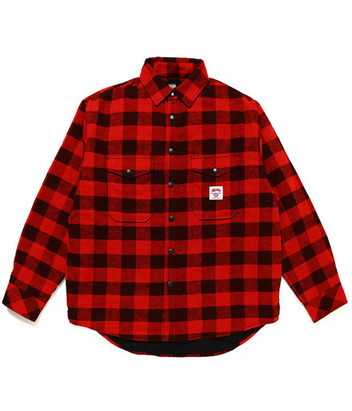 BUFFALO CHECK LINING SHIRT【RED×BLACK】