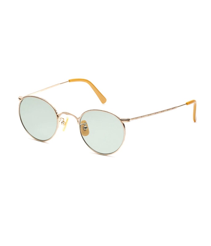VINTAGE TYPE CIRCLE METAL GLASSES【2 Colors Available】