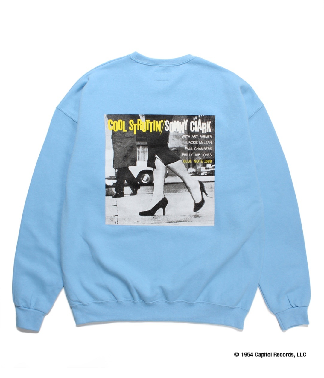 トップス WACKO MARIA BLUE NOTE / CREW NECK SWEAT BLUE NOTE / CREW NECK SWEAT SHIRT (TYPE-2)【BLUE】｜WACKO