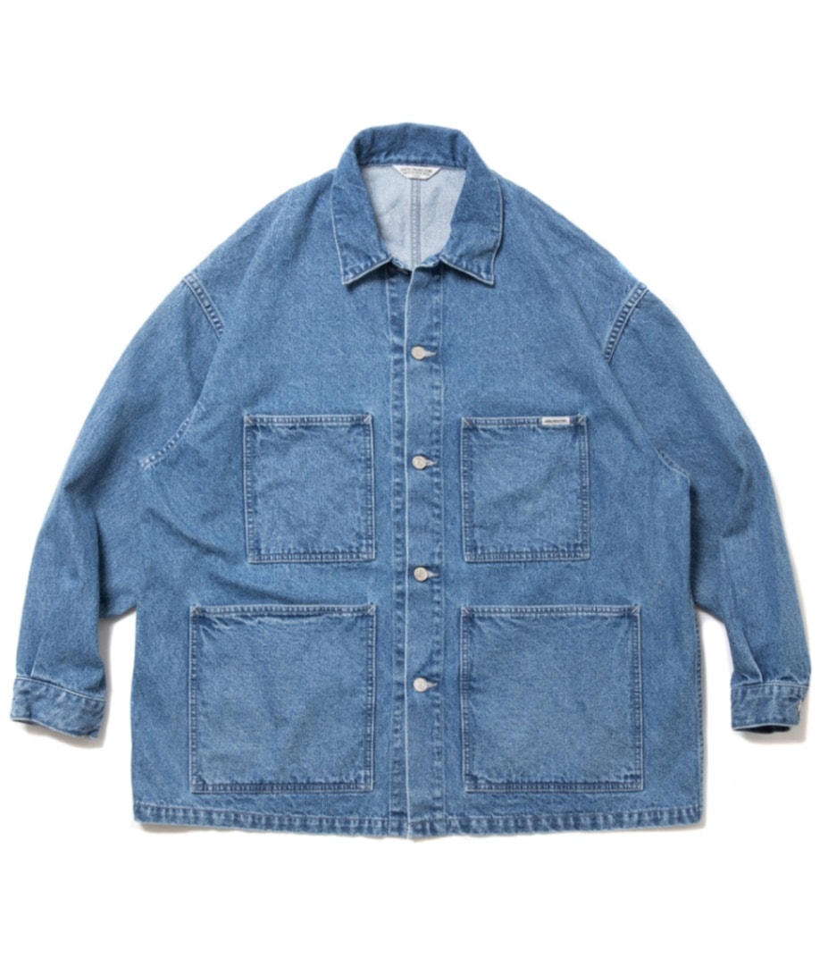 COOTIE PRODUCTIONS 美品 デニムカバーオール ハードウォッシュ cootie Denim Coverall INDIGO HARD WASH - メルカリ
