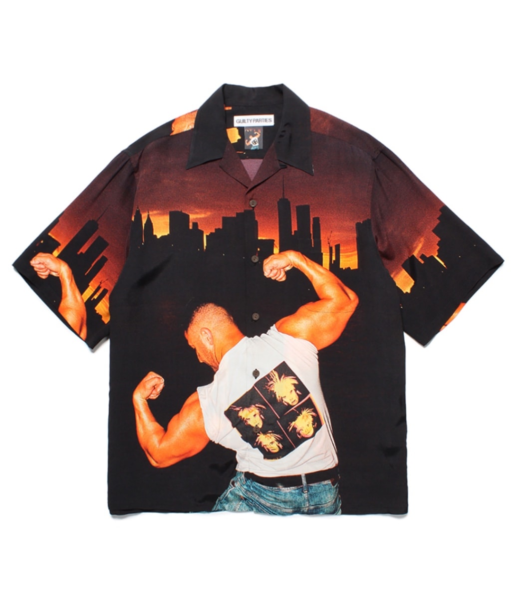 WACKO MARIA JIRO KONAMI スウェット WACKO MARIA/JIRO KONAMI / COACH JACKET（BLACK）［コーチJKT